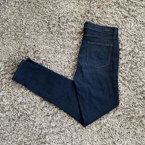 PAIGE dark wash skinny jeans (Hoxton ultra skinny)